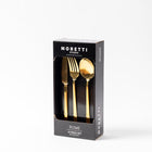 Moretti 12 Piece Gold Cutlery Set Rome-KITCHEN