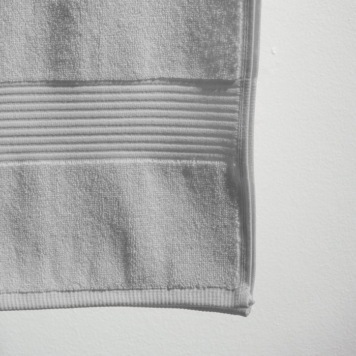 100% Cotton Hand Towel 600gsm - Silver Grey-Hand Towel
