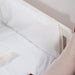 Little Whitehouse Cot Bumper Cover - White