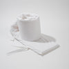 200 Thread Count 100% Cotton Cot Bumper Cover White