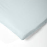 200 Thread Count 100% Cotton Cot Fitted Sheet Duck Egg