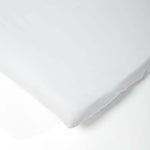 200 Thread Count 100% Cotton Cot Fitted Sheet White