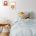 100% Cotton Kids Duvet Cover Set Duck Egg-Duvet Cover Set
