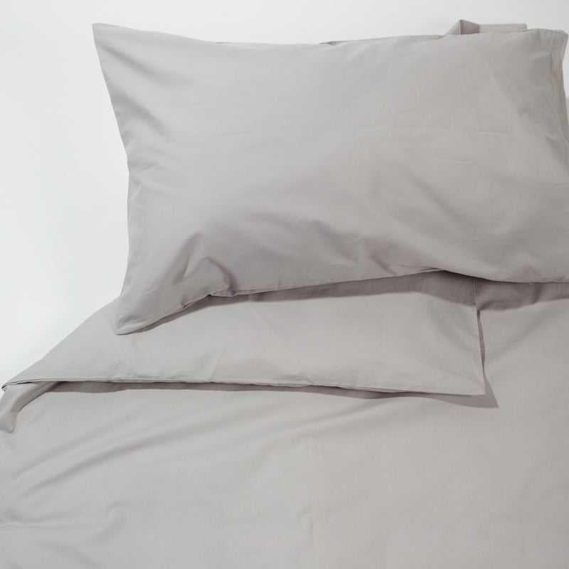 Little Whitehouse Duvet Cover Set - Light Grey | Single, Three Quarter & Double