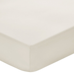 200 Thread Count 100% Cotton Percale Fitted Sheet Stone