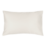 200 Thread Count 100% Cotton Percale Pillowcase Stone