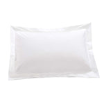 200 Thread Count Oxford Cotton Rich Percale Pillowcase White