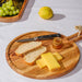 Acacia Wood Round-Edged Paddle Board - Natural-Board