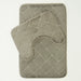 Two Piece Athens Memory Foam Mat - Light Grey