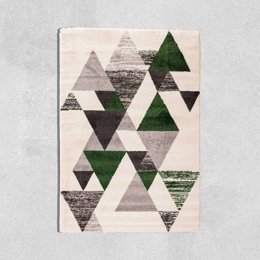 Aube Woven Carpet Olive-Carpets/Rugs