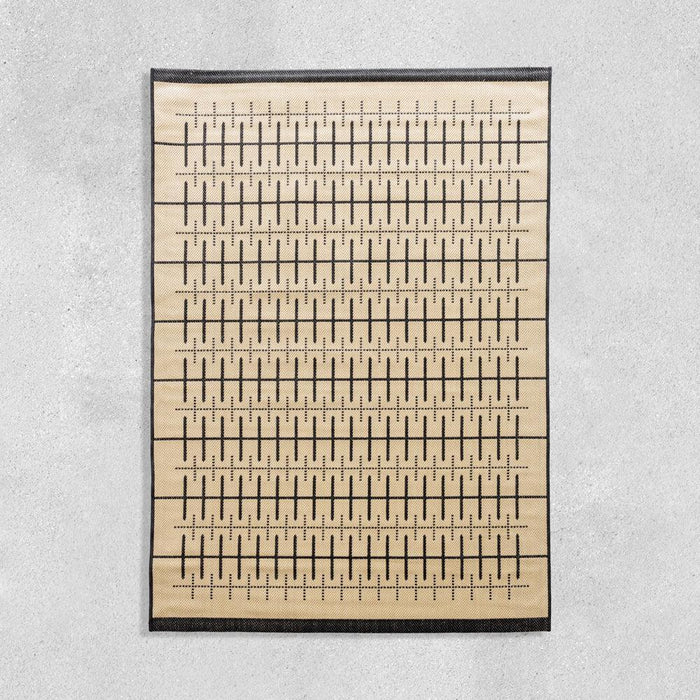 Autumn Ember Indoor and Outdoor Rug Ecru-Carpets/Rugs