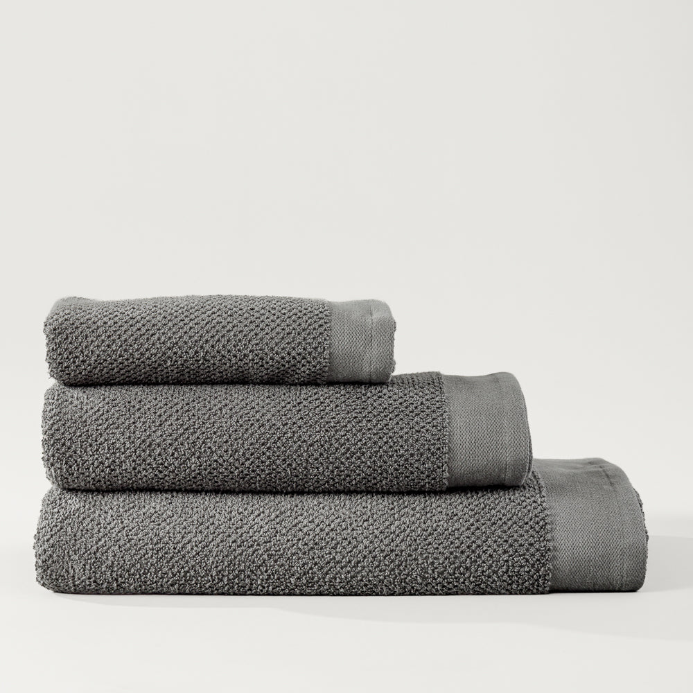 Barcelona Textured Cotton Hand Towel-Towels