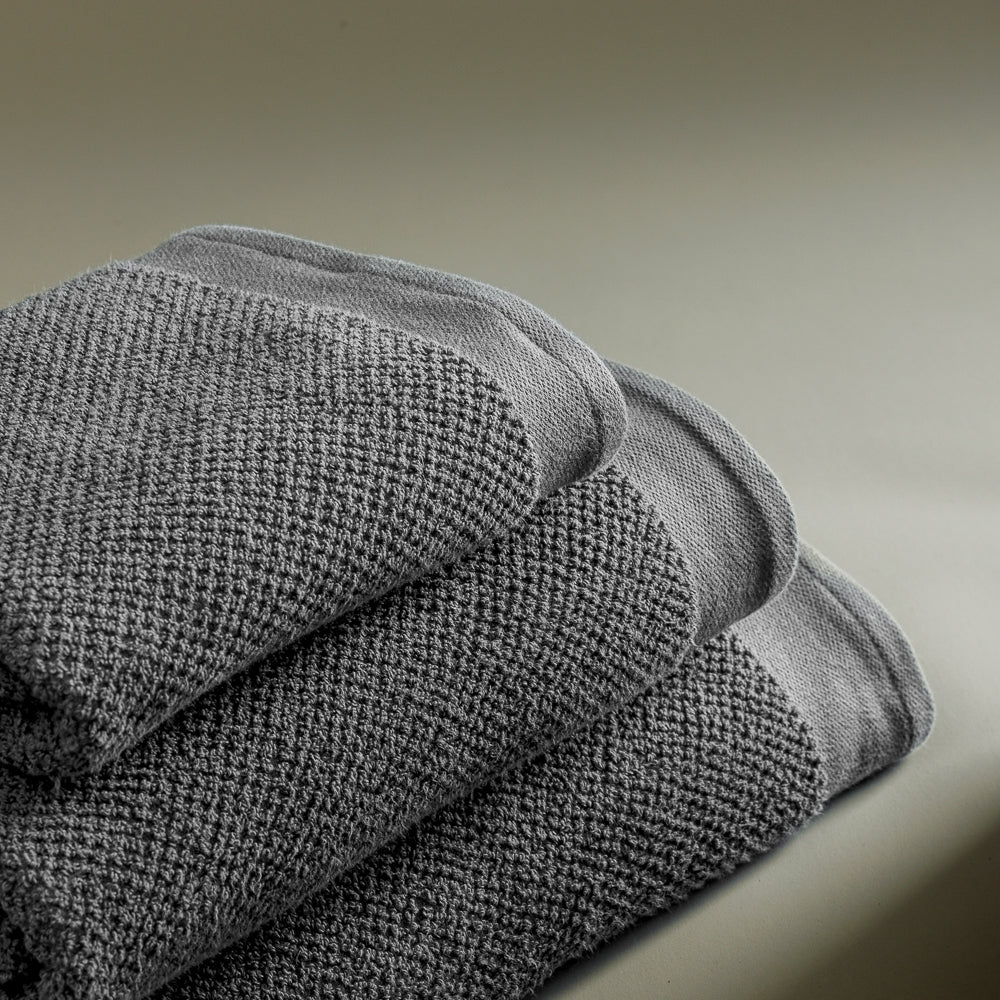 Barcelona Textured Cotton Hand Towel-Towels