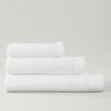 Barcelona Textured Cotton Towel Collection White