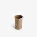 Bathroom Tumbler - Textured Brass-Bathroom Accessories