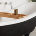 Bathroom Tumbler - Textured Brass-Bathroom Accessories
