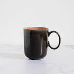 Bella Ceramic Mug Coral and Grey