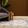 Bloom Printed TexturaWeave Carpet Blue