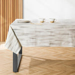 Carmel Designs Brush Stroke Tablecloth Ash Grey