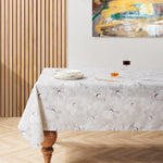 Carmel Designs Daisy Tablecloth Dove Grey