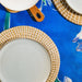 Carmel Designs Tablecloth Irises - Azure Blue-Tablecloths