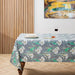Carmel Designs Tablecloth Arum Lillies Light Grey-Tablecloths