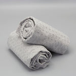 Caterers Choice Waffle Weave Kitchen Towel Set Grey 2 Pack
