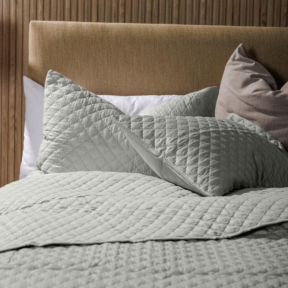 Clay Whisper Soft Premium Cotton Quilt Aquifer-Quilts & Comforters