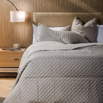Clay Whisper Soft Premium Cotton Quilt Stone
