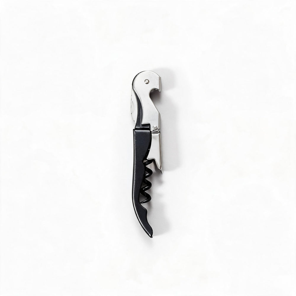 Corkscrew Black and Chrome-Bar Accessories