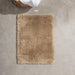 Cotton Bay Non-Slip Silky Mat - Taupe-Bath Mat