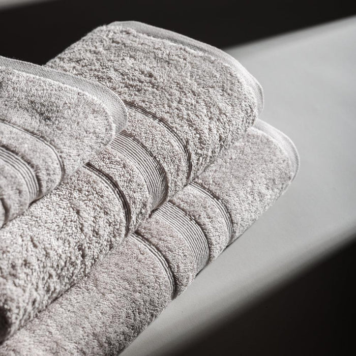 Cotton Bay Supreme Bath Sheet Dove Grey-Towels
