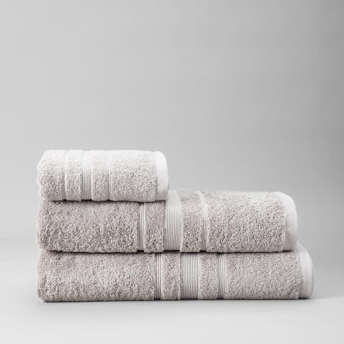 Cotton Bay Supreme Bath Sheet Dove Grey-Towels