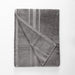 Cotton Bay Supreme Bath Sheet Mid Grey-Towels