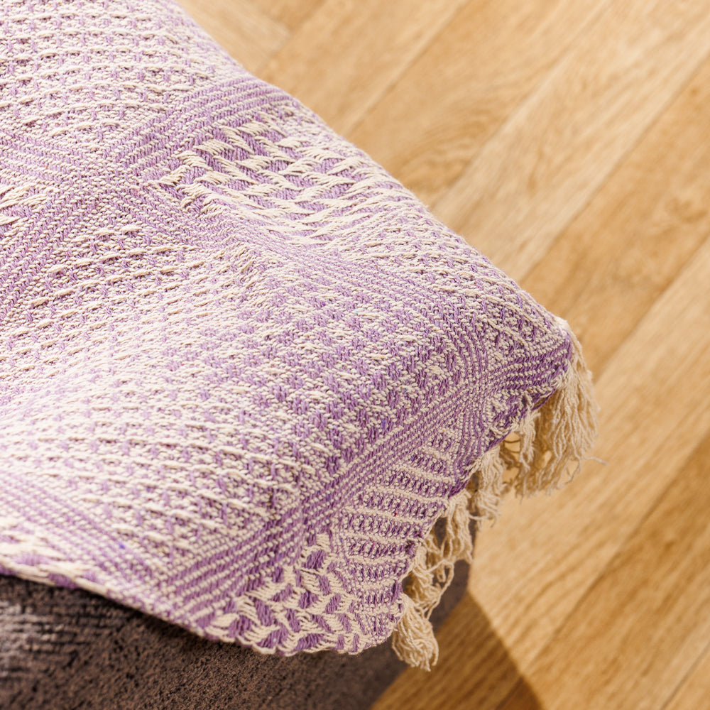 Cotton Bay Throw Arden Lilac-Throws