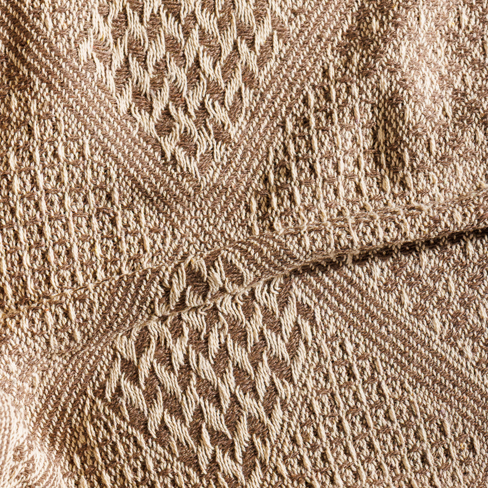 Cotton Bay Throw Arden Stone Grey-Throws