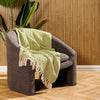 Cotton Bay Throw Nordica Green