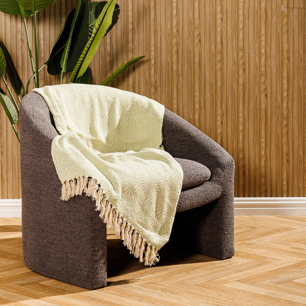 Cotton Bay Throw Nordica Sea Green-Throws