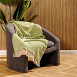 Cotton Bay Throw Vallencia Green