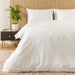 Cotton Club 450 Thread Count Jacquard Moroccan Duvet Cover Set White-Duvet Cover Sets