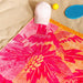 Fuchsia Velour Beach Towel-Beach Towels