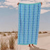 Cotton Collection Velour Wave Whisperer Beach Towel