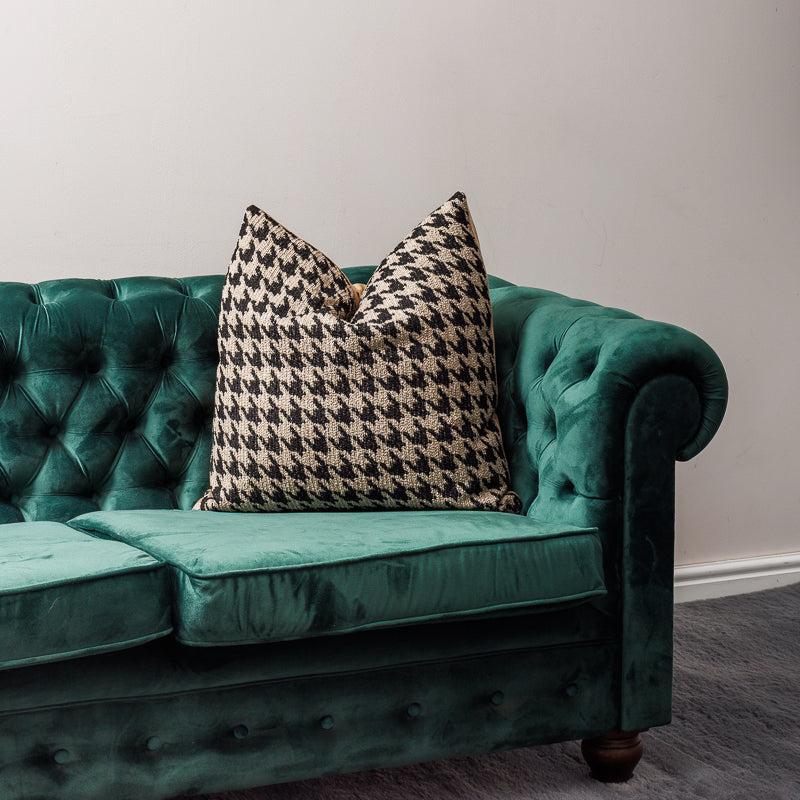 Deluxe Houndstooth Beige Scatter-SCATTER