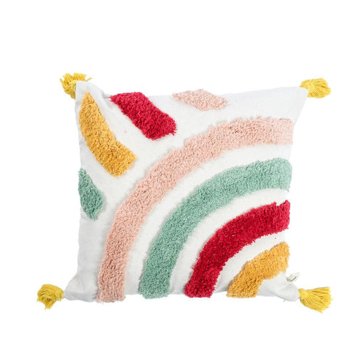 Embroidered Diagonal Rainbow Scatter-Throw Pillows-Little Whitehouse
