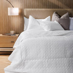 Dune Whisper Soft Premium Cotton Quilt White