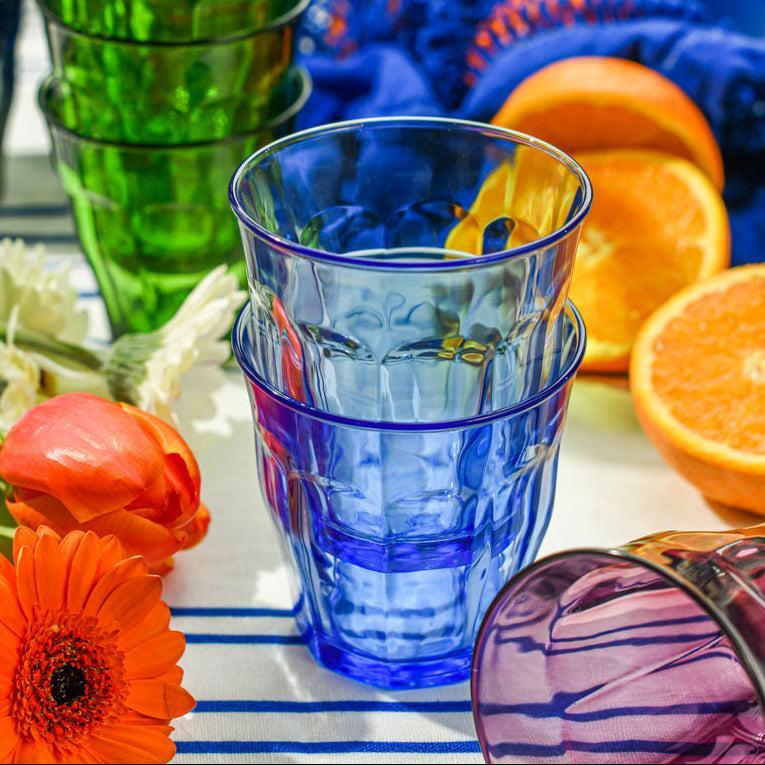 Duralex Le Picardie Tumbler Marine Set of 4-Glassware