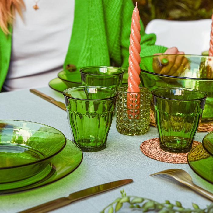 Duralex Le Picardie Tumbler Vert Set of 4-Glassware