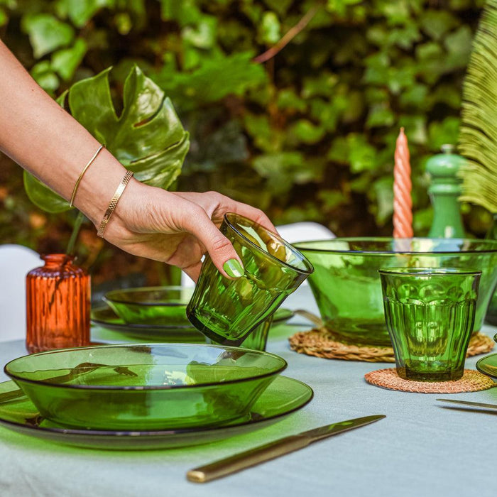 Duralex Le Picardie Tumbler Vert Set of 4-Glassware