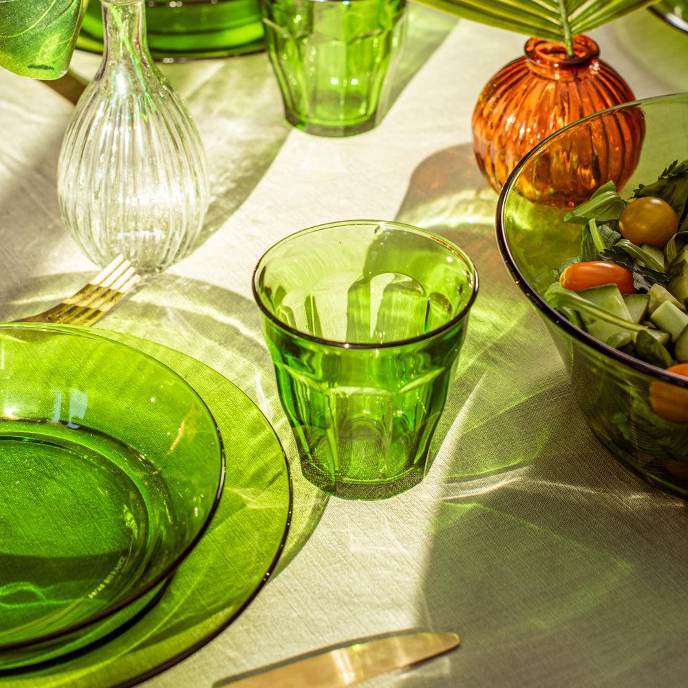Duralex Le Picardie Tumbler Vert Set of 4-Glassware