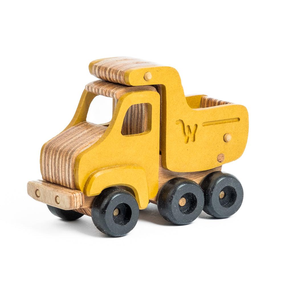 Dusty Tipper Truck - Yellow-Toys-Little Whitehouse